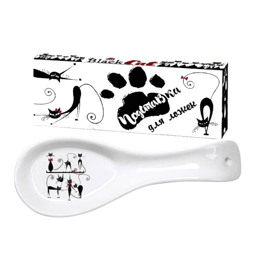 Підставка під ложку Чорна кішка 23см/h2,5см 3653-12 S&T Житомир - изображение 2