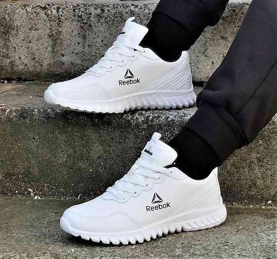 Кроссовки Reebok Белые Рибок Кожаные Женские (размеры: 36,37,38,39) Днепр