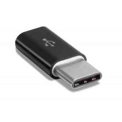 Перехідник Type-C to Micro USB Lapara (LA-Type-C-MicroUSB-adaptor black) Вінниця