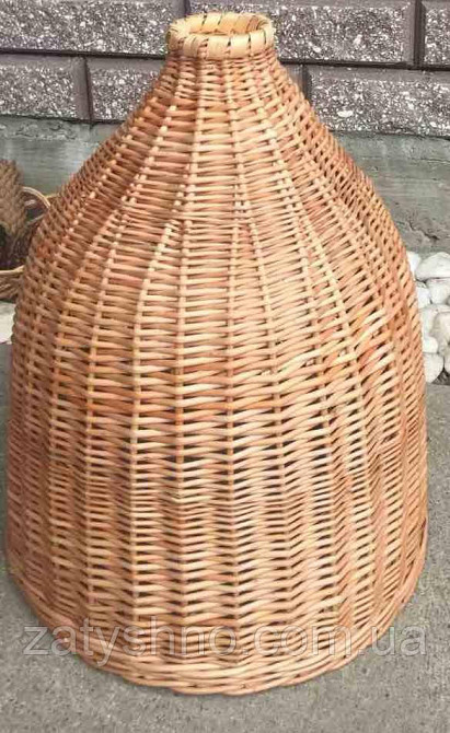 Светильник плетеный из лозы | люстра под размер | плетеная люстра овальная Киев - изображение 4