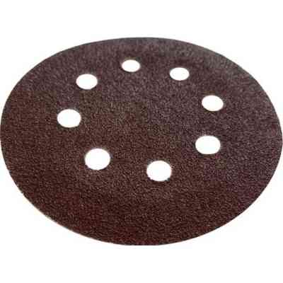 Круг зачистной Зеніт 125 мм с отверстиями под пылевывод (10 шт.) Р60 (12500060) Винница