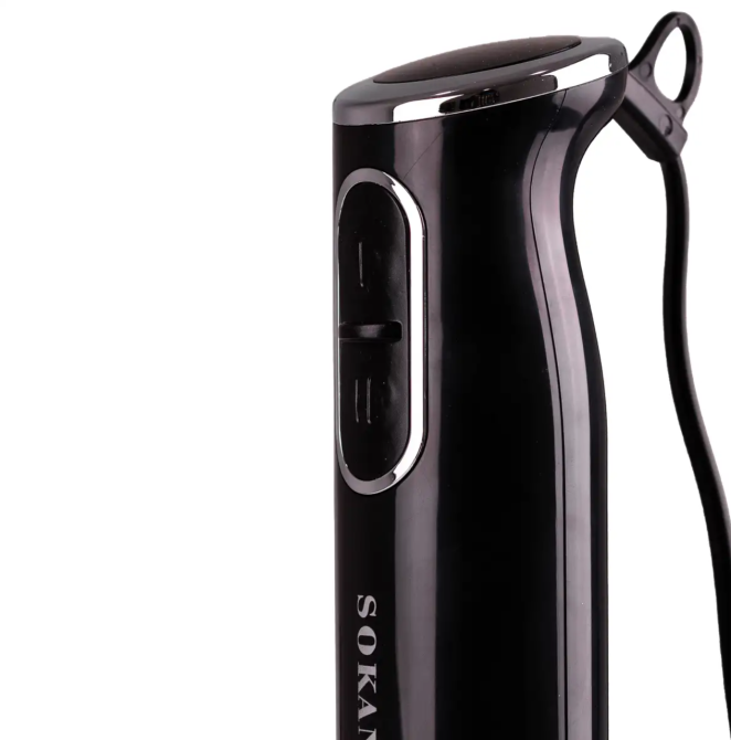 Кухонний блендер занурювальний Sokany SK-1726 чорний з нержавіючої сталі універсальний для супів пюре і смузі Львів - фото 10