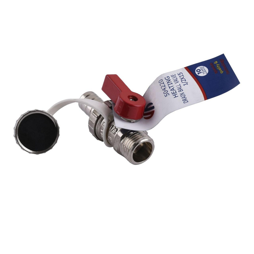 Кран слива/наполнения 1/2″ с заглушкой 504220 ARCO SPAIN Red (000020618) Киев - изображение 2