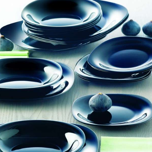 Тарілка Carine 26см L9817 чорний Luminarc Житомир