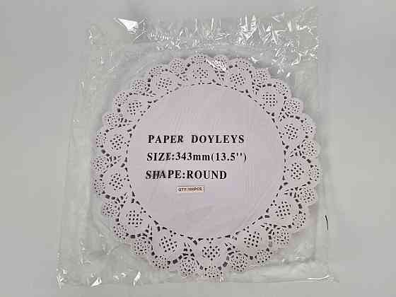 Серветка ажурна Ф34,3 (100 шт.) біла (1 пачка) Харків