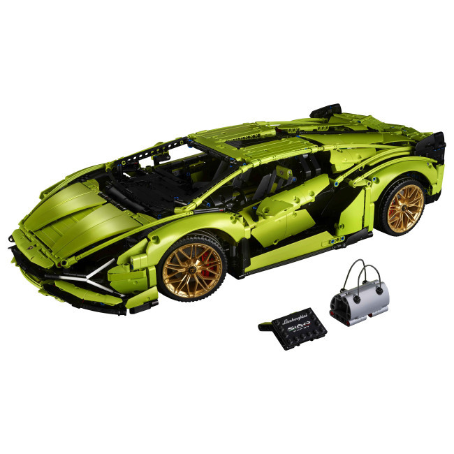 Конструктор Technic Lamborghini Sian FKP 37 (42115), 3696 деталей сумісний із lego-лего Київ - фото 2