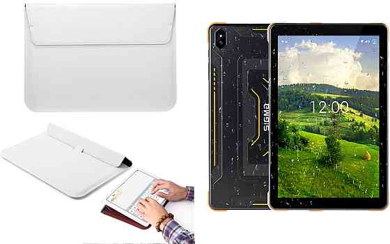 Чохол-конверт VitoCase для Sigma mobile TAB A1033 X-treme, з функцією підставки для планшета Білий Київ