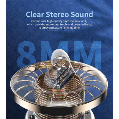 Навушники Choetech TWS Small Cube White (BH-T23-WH) Вінниця - фото 3