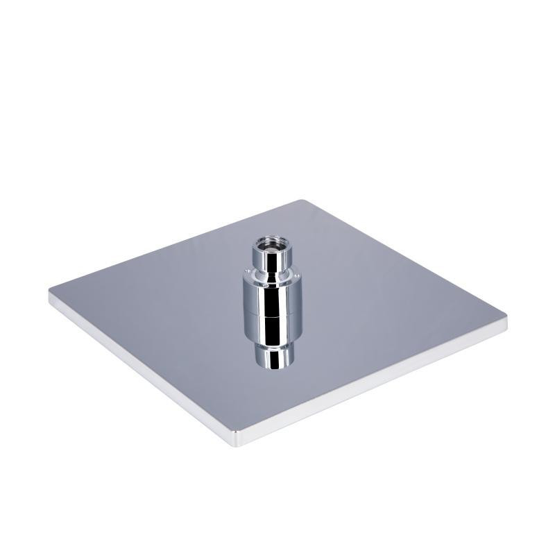 Душевая система для кабины из латуни Qtap Capricorn на три потребителя (с изливом) 53103KNC Chrome Харьков - изображение 6