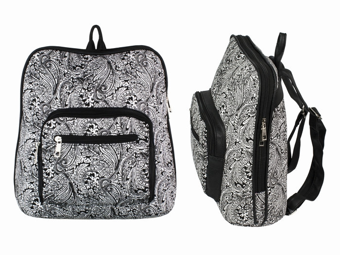 Рюкзак непромокальний молодіжний Чорно-білий Київ - фото 1