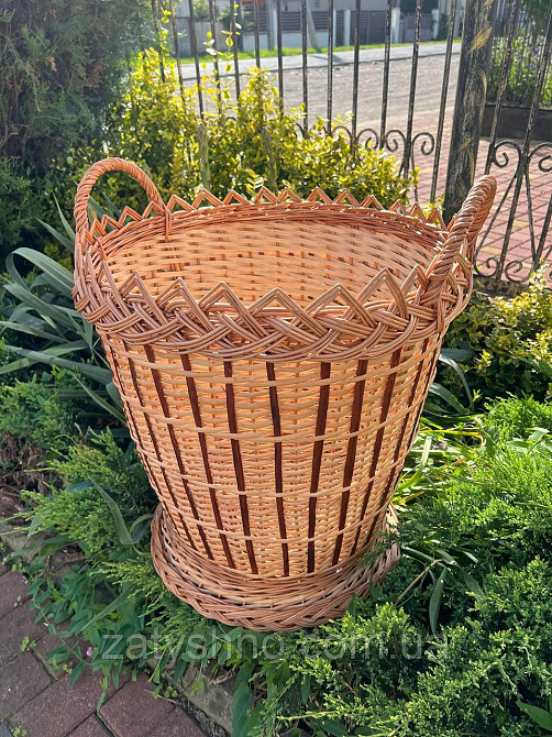 Корзина для цветов плетеная Киев - изображение 5