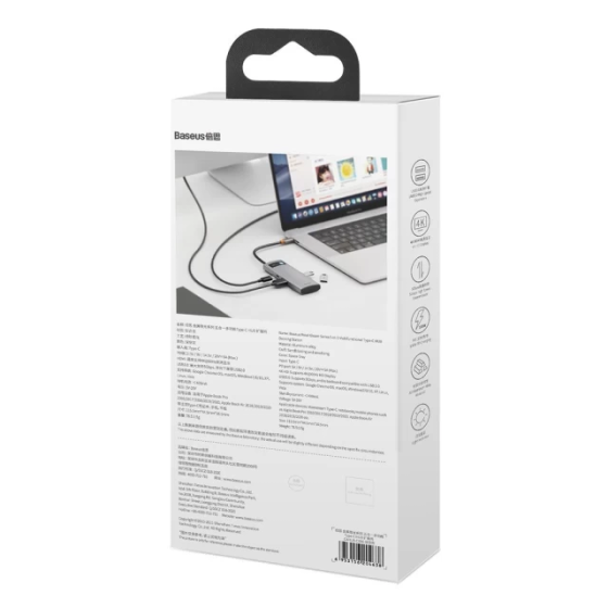 USB-хаб Baseus 5-в-1 с HDMI и USB 3.0 Киев