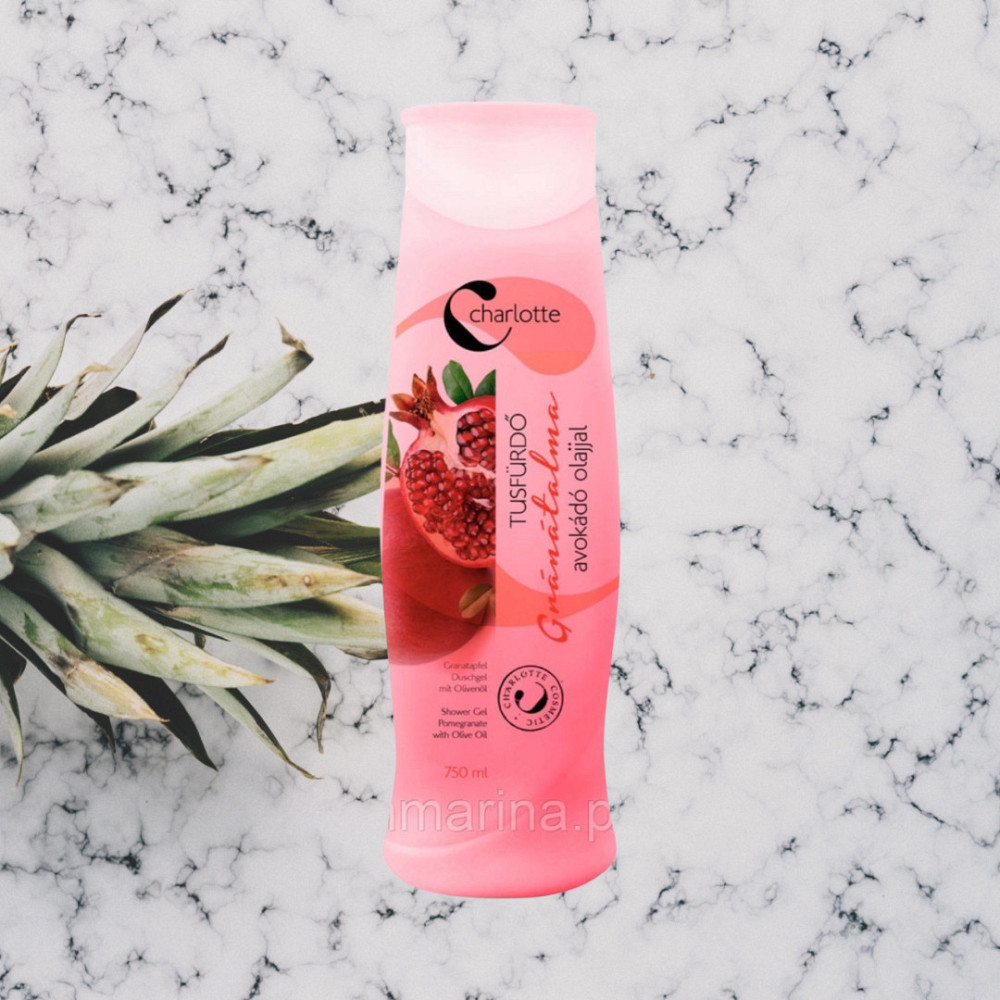 Гель для душу з маслом авокадо та ароматом гранату Charlotte 750 ml Виноградів - фото 2