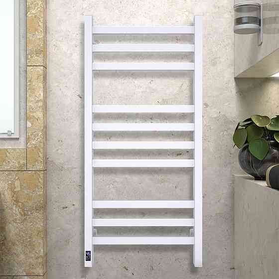 Полотенцесушитель электрический NAVIN Авангард 480х1000 Sensor, белый, правый (12-028053-4810) Киев