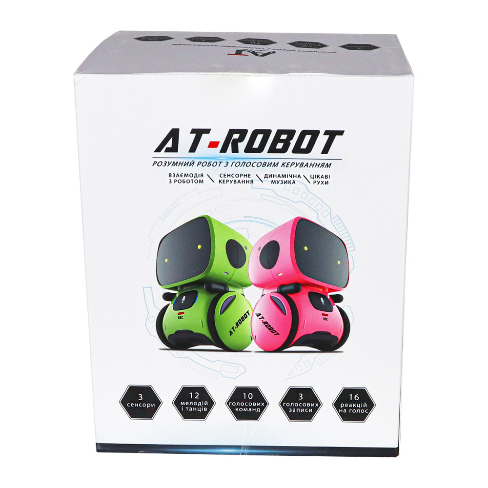 Інтеракт. робот з голосовим керуванням - AT-Rоbot (синій., укр.) Дніпро - фото 4