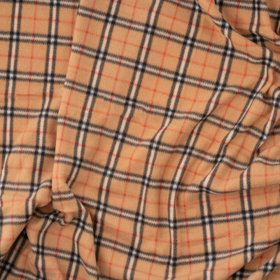 Плед Ardesto Fleece 100% полиэстер, клеточка, бежевый 130х160 см (ART0722PB) Винница - изображение 5