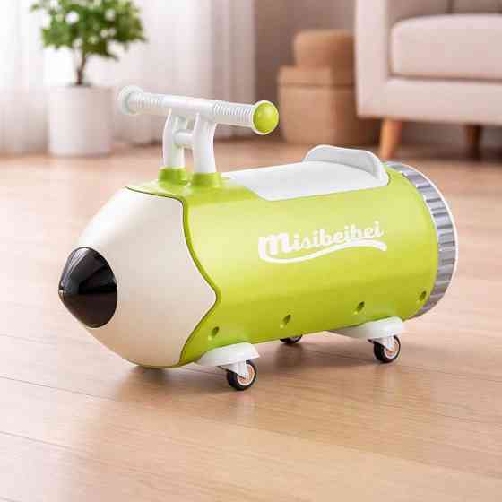 Біговел-толокар BB-0018 Green муз.мир Київ