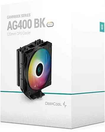 Кулер процесорний DeepCool AG400 BK ARGB (R-AG400-BKANMC-G-2) Чорний Харків