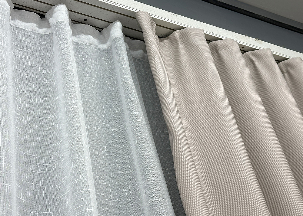 Преміальна тканина рогожка для штор “TERRA LUXE” колір попелястий 1859ш Київ - фото 6