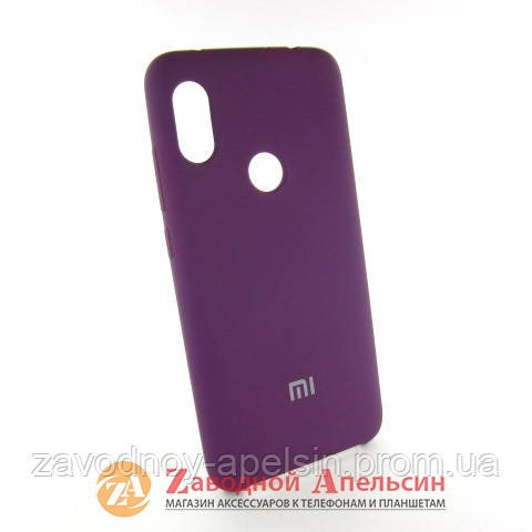 Xiaomi Redmi Note 6 pro чохол мікрофібра Silicone Cover Одеса - фото 1