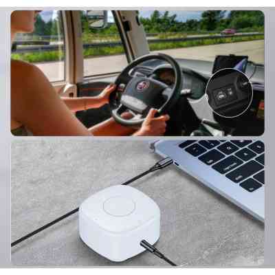 Кабель мультимедійний AUX USB-C to TRS Audio 3.5mm M/M DAC Chip 96kHz 1.0m black Choetech (AUX006) Вінниця