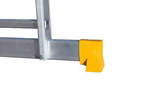 MASTERTOOL Драбина алюмінієва MASTERTOOL трисекційна комбінована 3х7 ступенів h=5100 мм max 150 Київ