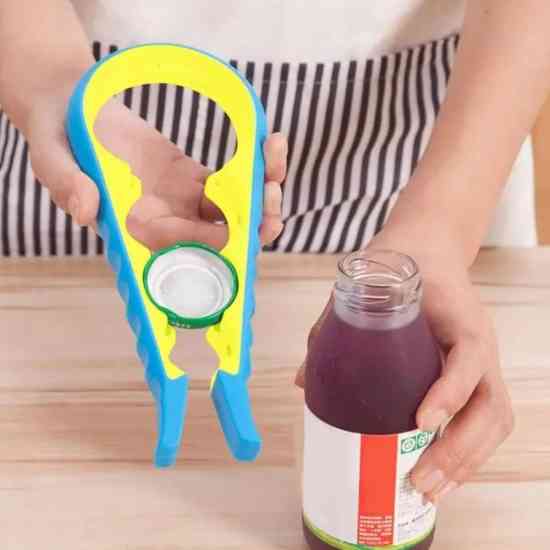 Відкривачка для скляних банок та пляшок універсальна 4 в 1 Вінниця