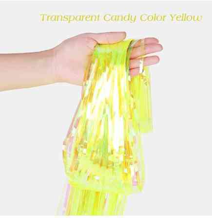 Дощик для фотозони 2 м на 1 м цукерковий жовтий Київ