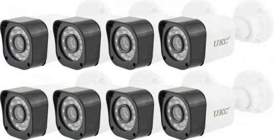 Комплект відеоспостереження бездротової UKC D001-8CH Full HD набір на 8 камер 5690 Винница
