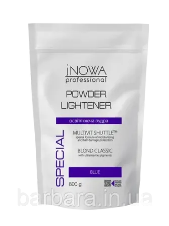 Осветляющая пудра с антижелтым эффектом JNOWA Professional Blond Classic 800 гр Киев - изображение 1