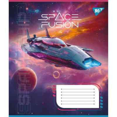 Зошит Yes Space fusion 24 аркушів клітинка (767022) Вінниця