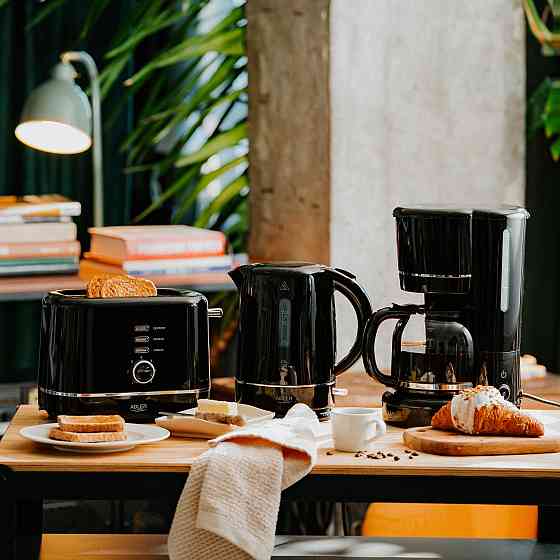 Тостер Adler AD 3224 black 850Вт/ 2 відділення/7 режимів підсмажування/розморожування/підігрів булок Вінниця