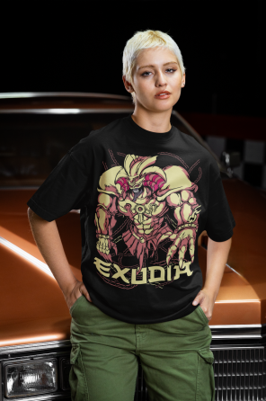 Футболка для мальчика аниме Йу Ги Ох Нев оверсайз (рост от 165 до 180 ) Черний AnimeJ0581m Днепр