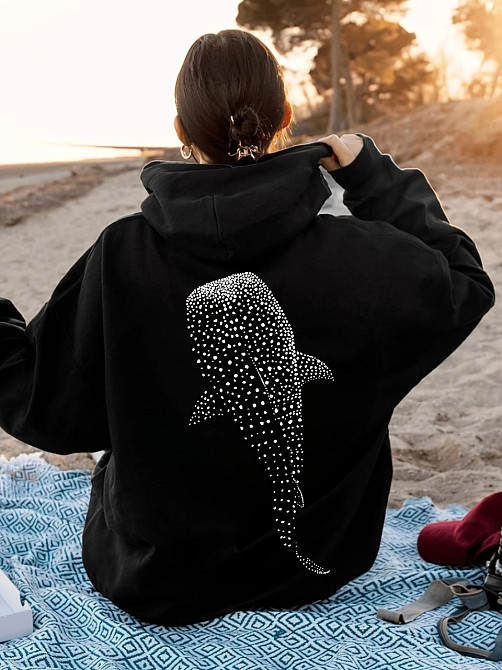 Худі жіноче, світшот білий, модна толстовка 2700321880 розмір 52 Дніпро - фото 1