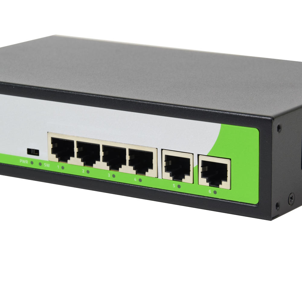 PoE-комутатор ZKTeco ZK-PoE42N-55W з 4 портами PoE Киев - изображение 4