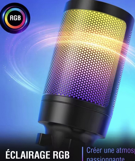 Игровой микрофон fifine A6‼️ black/white ‼️ Харьков - изображение 1