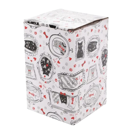 Блюдо з об'ємним малюнком Кошкин дім кераміка DM047-C БОНА ДИ Житомир