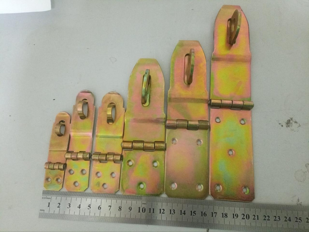 Скоба-завіса колодки  25х110мм, оцинк жовтий "P-o" Київ - фото 4