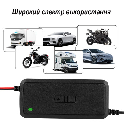 Зарядний пристрій для автомобільного акумулятора XoKo XK-CC12-5A Вінниця - фото 6