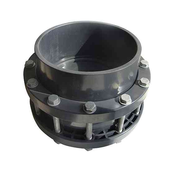 Обратный клапан ПВХ Era межфланцевый d200 мм с фланцами Киев