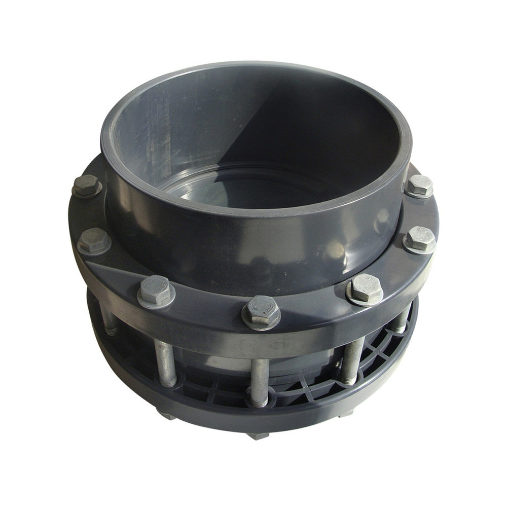 Зворотний клапан ПВХ Era міжфланцевий d200 мм з фланцями Київ - фото 1