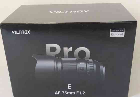 Объектив: Vitrox AF 75mm f/1.2 (Sony -E) и(Fujifilm X) Харьков