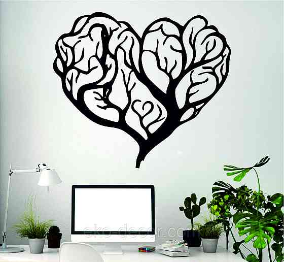 Декоративное настенное Панно «Дерево сердце» Декор на стену Киев