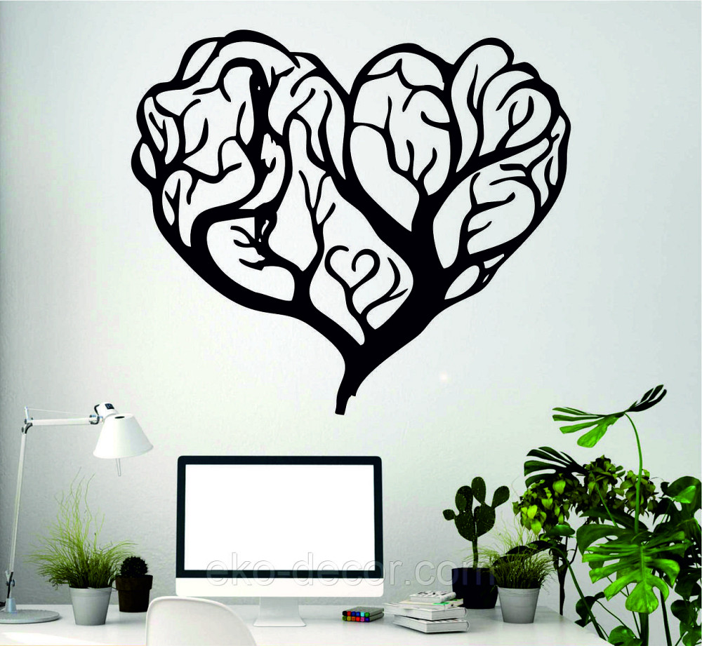 Декоративное настенное Панно «Дерево сердце» Декор на стену Киев - изображение 2
