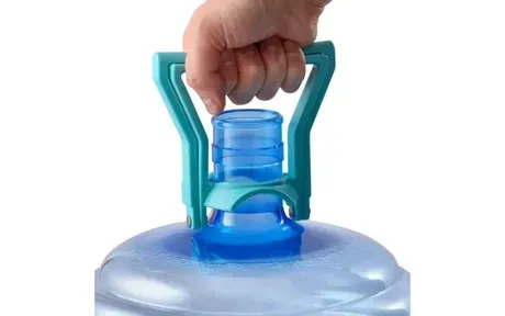 Пластикова ручка-трансформер для перенесення бутлів 19 л VIO R4, бірюзова Київ