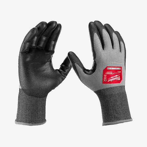 Перчатки MILWAUKEE Hi-Dex с сопротивлением порезам 4/D уровня 8/M Одесса