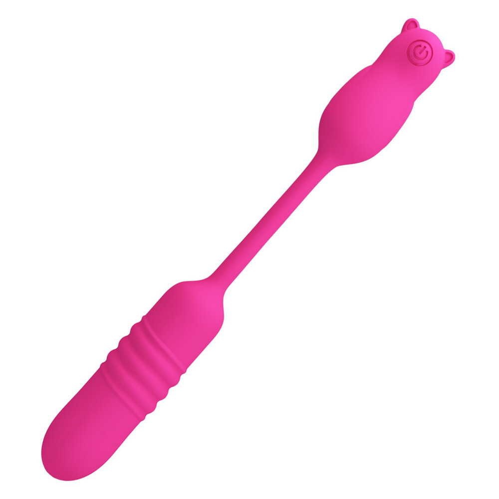 Вібростимулятор PRETTY LOVE INobikuma, 3 vibration functions 3 thrusting settings Sex Aura Київ - фото 3
