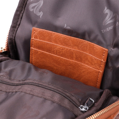 Сумка Vintage Женская слинг через плечо из экокожи Рыжая (22751) Винница - изображение 11