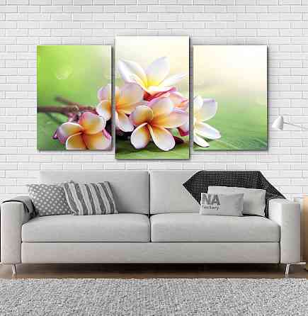 Модульна картина Квіти Орхідея Art-71_3 Київ