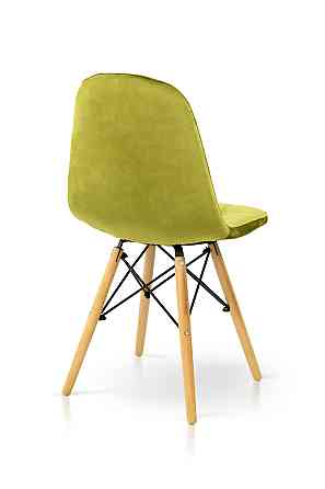 Стілець ДЖАСТІН, велюр оливковий Киев